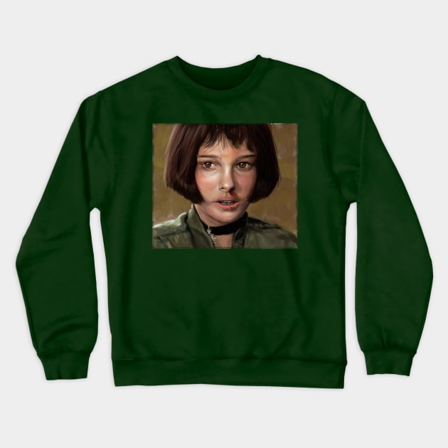 Mathilda from "Leon the professional" Crewneck Sweatshirt by Tekresh